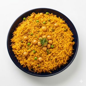 Riz paela sans poissons